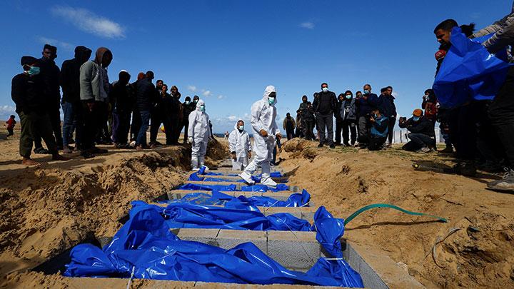 Fakta-fakta Penemuan Kuburan Massal 300 Mayat di Rumah Sakit di Gaza