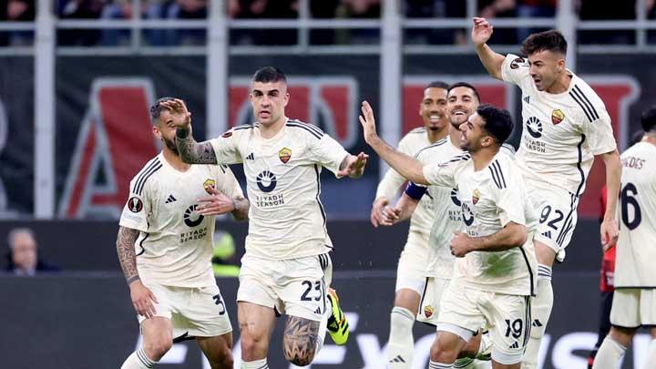 Hasil Liga Europa: AS Roma Kembali Kalahkan AC Milan, Lolos ke Babak Semifinal dengan Agregat 3-1