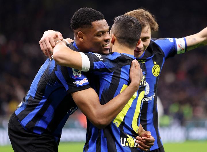 Hasil Liga Italia: Inter Milan Kalahkan Udinese 2-1, Butuh 2 Kemenangan Lagi untuk Juara