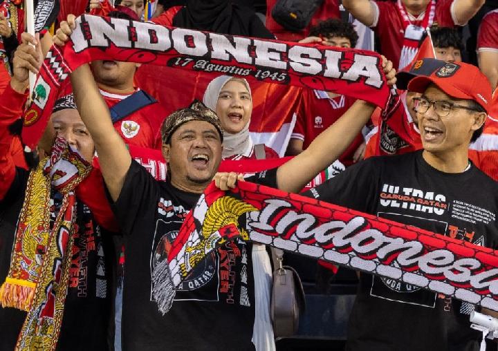 Kehadiran Suporter Timnas Indonesia Jadi Sorotan Jelang Laga Melawan Korea Selatan di Piala Asia U-23