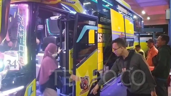 Kemenhub Berangkatkan Peserta Arus Balik Gratis dengan 160 Bus