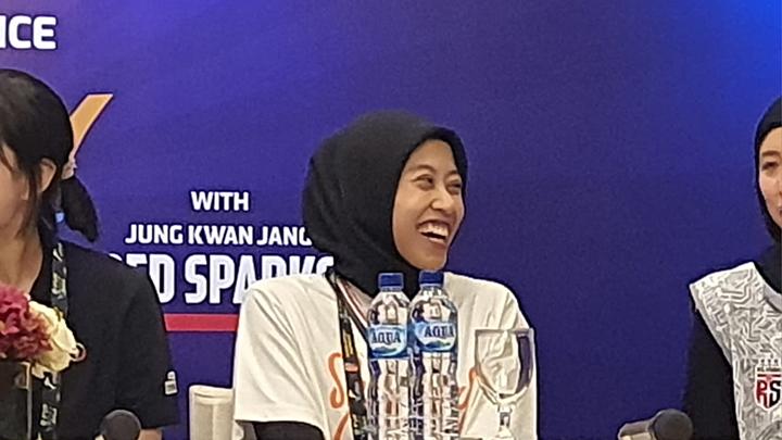 Megawati Hangestri dan Rivan Nurmulki Sama-sama Optimistis Bisa Bawa Jakarta BIN Juarai Proliga 2024
