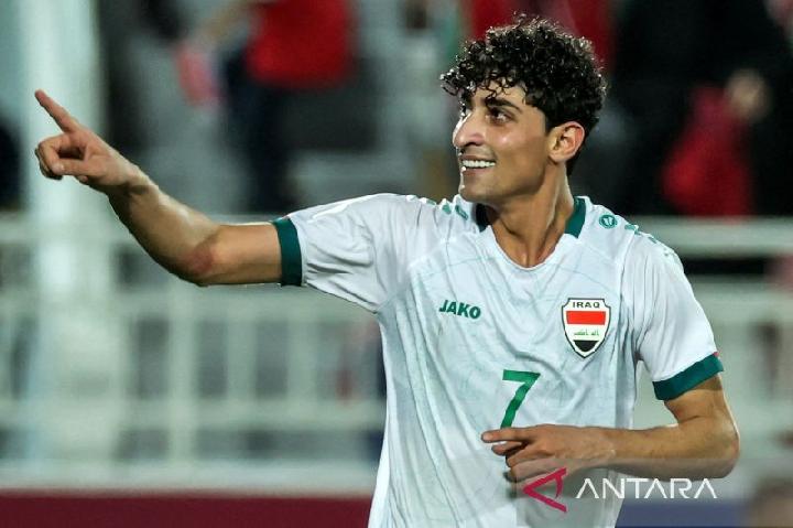 Mengenal Ali Jasim Pemain Timnas Irak U-23 yang Berharap Indonesia Lolos ke Olimpiade