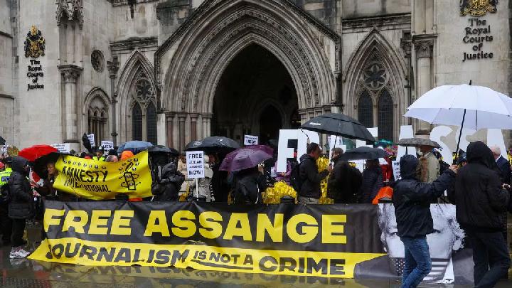 Pengadilan Inggris Izinkan Julian Assange Ajukan Banding atas Ekstradisi AS