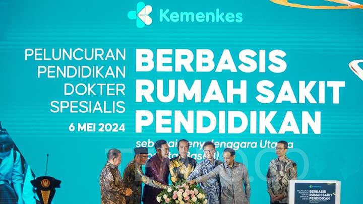 Presiden Jokowi Resmi Meluncurkan Pendidikan Dokter Spesialis Berbasis Rumah Sakit