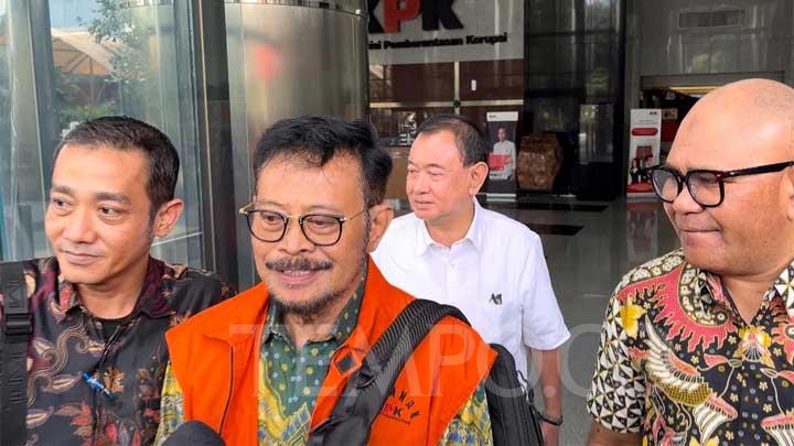 Syahrul Yasin Limpo Irit Bicara Usai Diperiksa soal Auditor BPK Minta Rp12 Miliar Demi Opini WTP