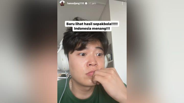 Youtuber Jang Hansol dan Food Vlogger Om Kim Senang Indonesia Kalahkan Korea Selatan