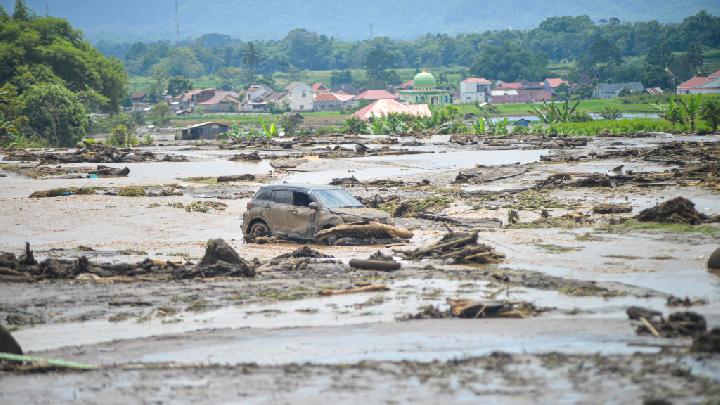 Ancaman Banjir Lahar Dingin Gunung Marapi Belum Usai, Forum Ini Minta Relokasi Warga Diteruskan