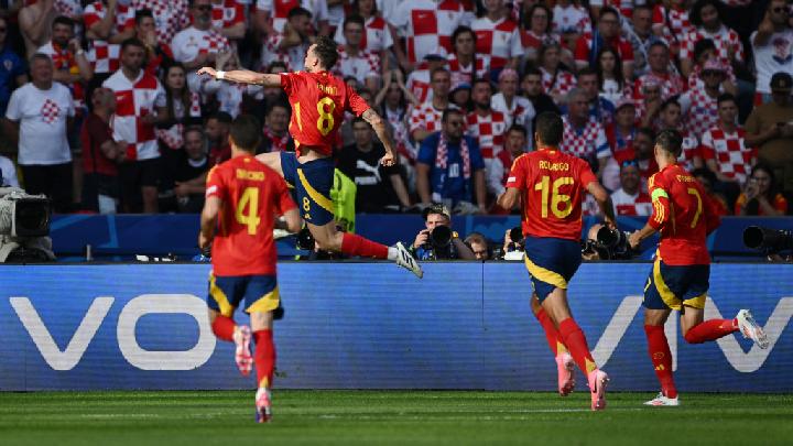 Hasil Euro 2024: Timnas Spanyol Kalahkan Kroasia 3-0
