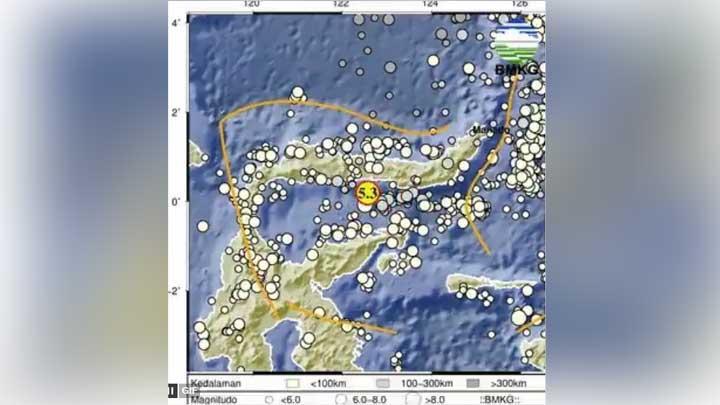Info Gempa Terkini BMKG: Gorontalo Terguncang Tengah Malam, Bawean Kembali Bergetar