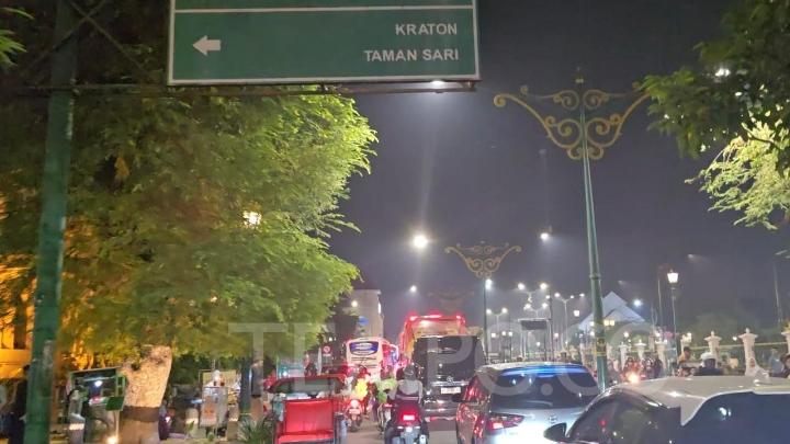 Libur Panjang Waisak, Arus Kendaraan di Pusat Kota Yogyakarta Padat Hingga Petang