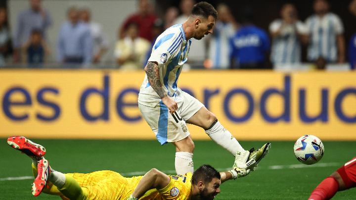 Lionel Messi Gagal Cetak Gol Saat Argentina Kalahkan Kanada 2-0 di Copa America 2024