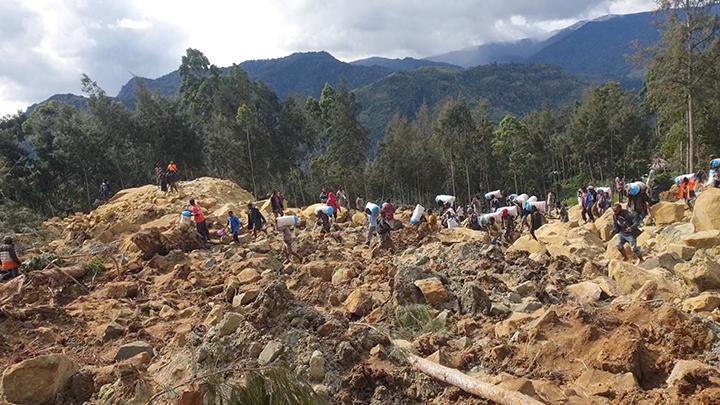 Longsor Landa 6 Desa Papua Nugini, Korban Jiwa Diduga Lebih dari 100 Orang
