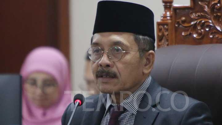 MKMK Periksa Saksi Pelapor Mahasiswa Terkait Perkara Etik Hakim Konstitusi Guntur Hamzah