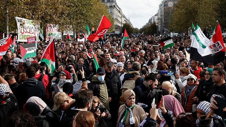 Ribuan Warga Prancis Turun ke Jalan, Protes Serangan Israel di Rafah