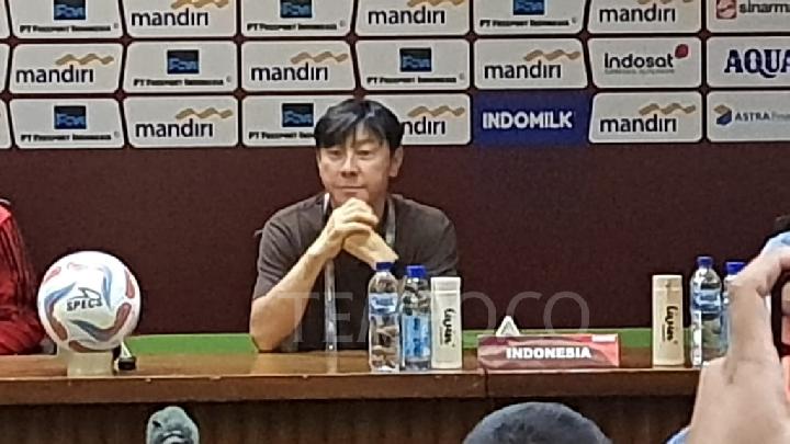 Shin Tae-yong Nonton Final Indonesia Open 2024 Sebelum Pimpin Latihan Timnas Indonesia Hari ini