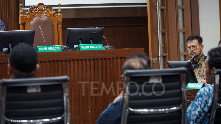 Sidang Syahrul Yasin Limpo Hari Ini, Jaksa KPK Hadirkan Delapan Pejabat Kementan Sebagai Saksi