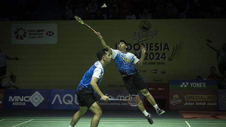 Rekap Hasil Indonesia Open 2024 Jumat 7 Juni: 3 Wakil Indonesia Tumbang, Hanya Sabar / Reza yang Tembus Semifinal
