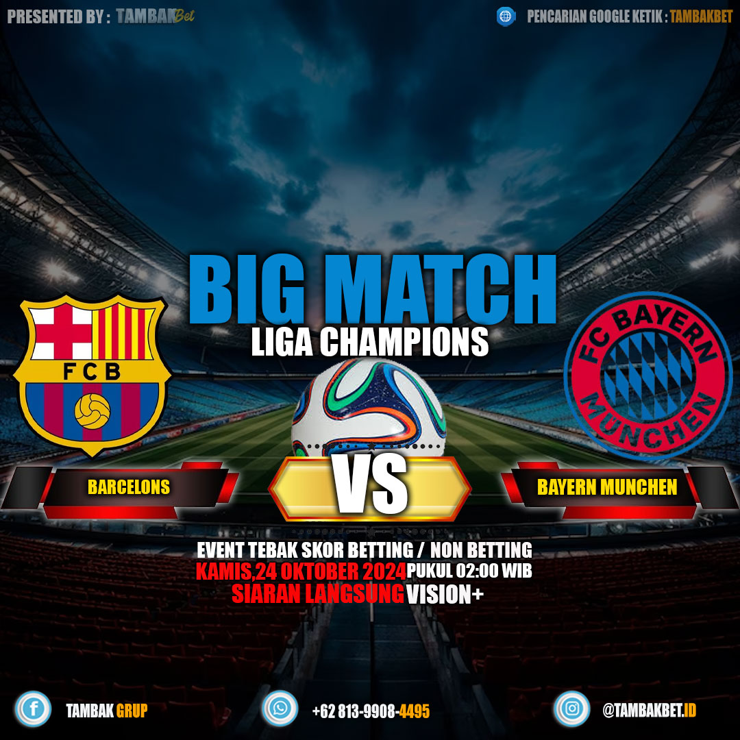 PREDIKSI BAYER MUNCHEN VS BARCELONA