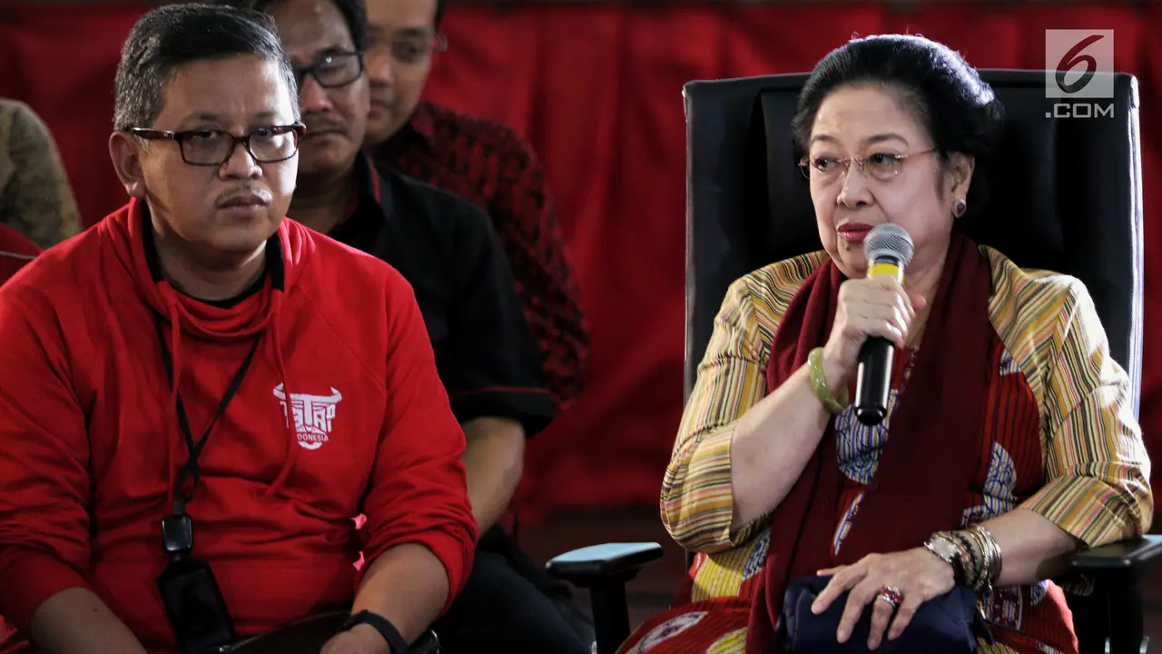 HASTO UNGKAP PESAN MEGAWATI