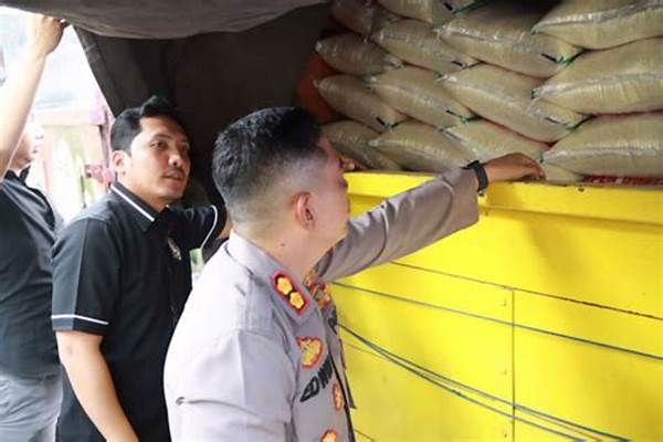 Polres Langkat Usut Dugaan Pengoplosan Beras Merk Sinchan Yang Sempat Viral